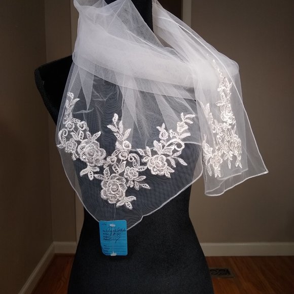 NWT! CLEARANCE! 6 ft Wedding Sash/Scarf/Wrap - Picture 3 of 6